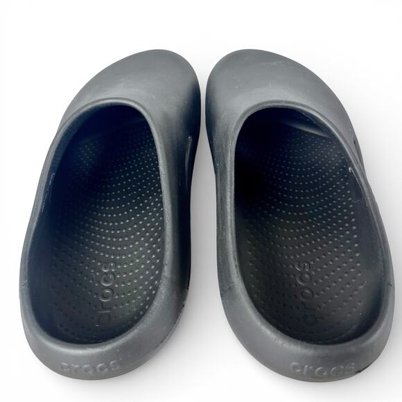 Crocs Mellow Recovery Clogs Black Comfort Slip On Work Shoes Mens 7 Womens 9 - Picture 3 of 12